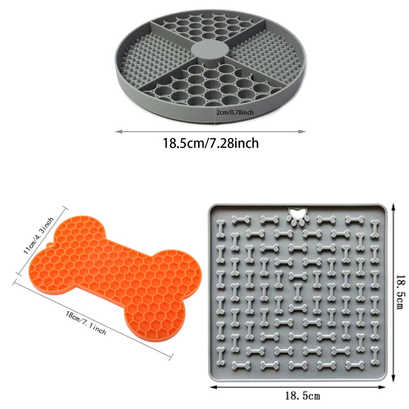 Pet Silicone Licking Pad