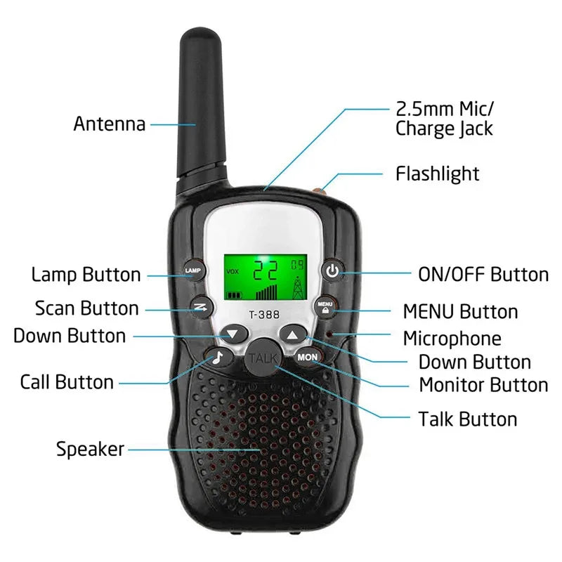 Mini Walkie Talkie Children Toy