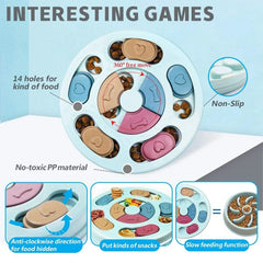 Pet Slow Food Feeding Puzzle Toy