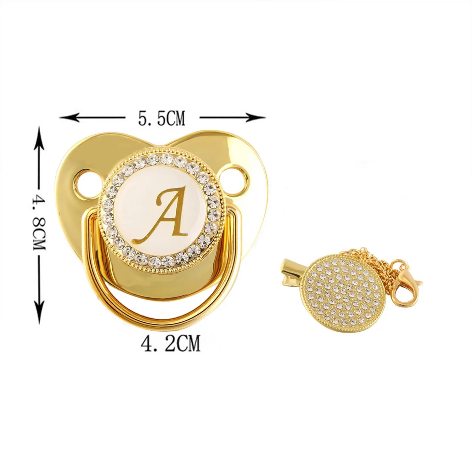 Baby Initial Pacifier