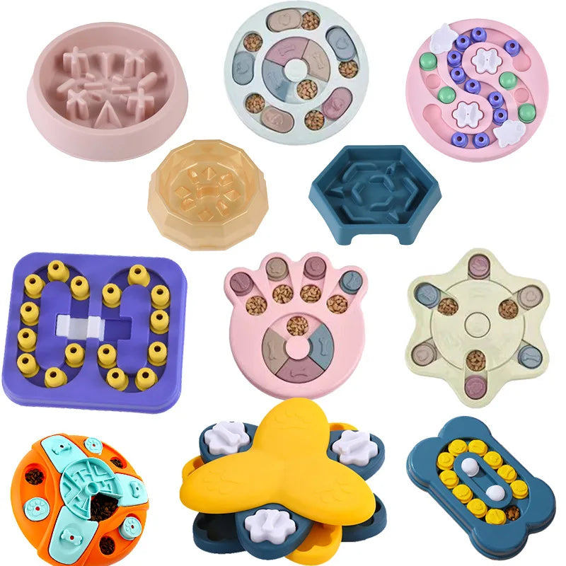 Pet Slow Food Feeding Puzzle Toy