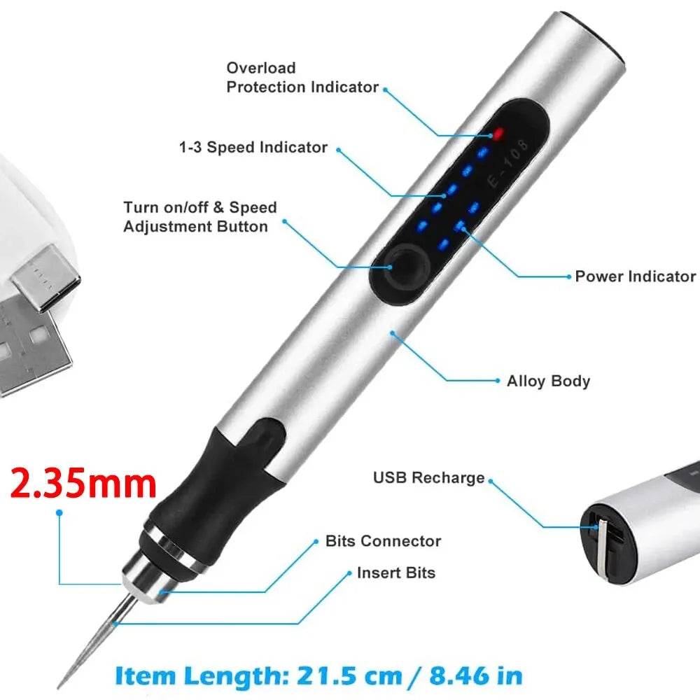 مجموعة أدوات دوارة لاسلكية USB