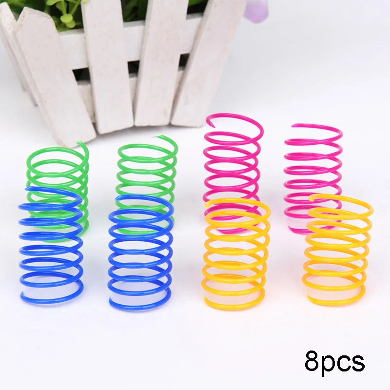 Kitten Coil Spiral Springs Cat Toys