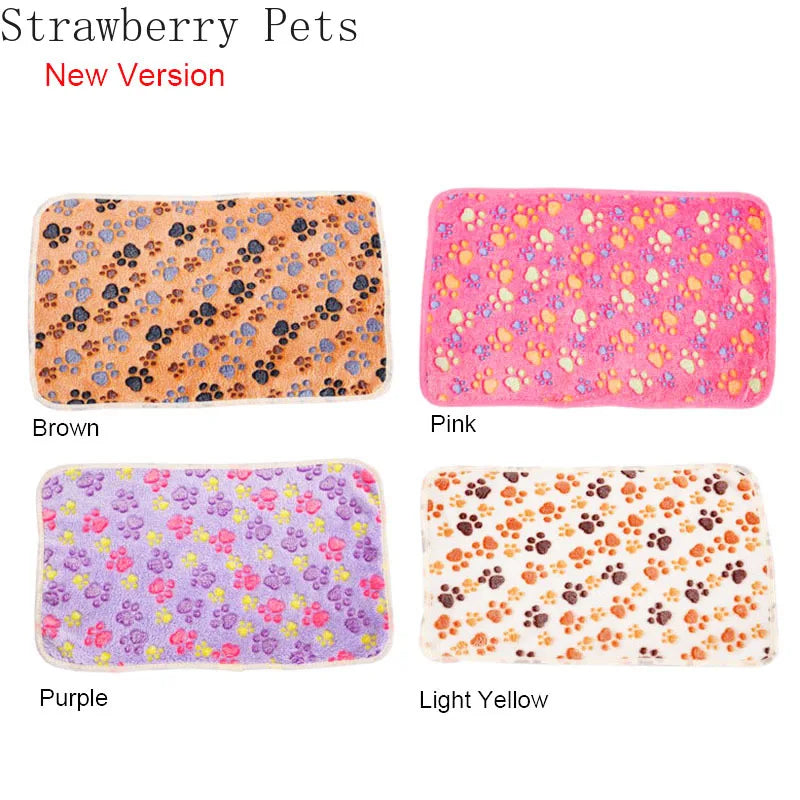 Soft Flannel Fleece Pet Mat