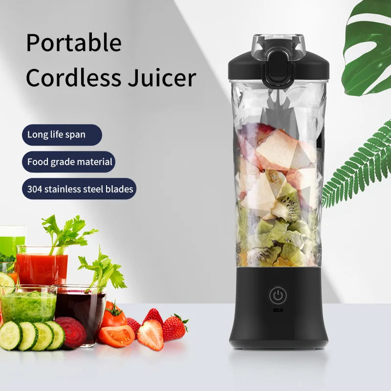 600ml Portable Electric Juicer