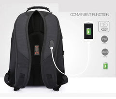 Multifunctional 17-Inch Laptop Backpack