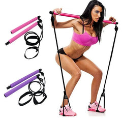 Exercise Bar Kit with Resistance Band