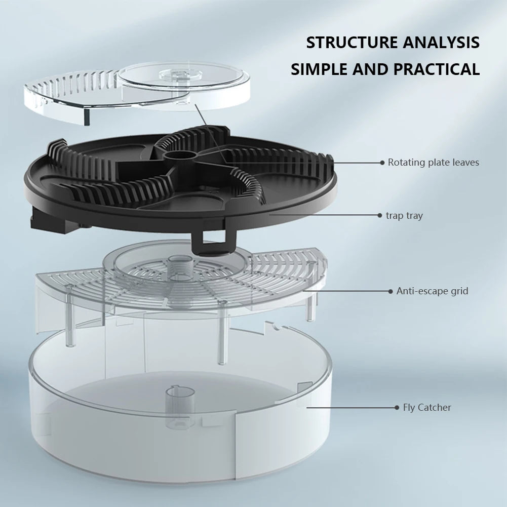 USB Rechargeable Automatic Fly Catcher