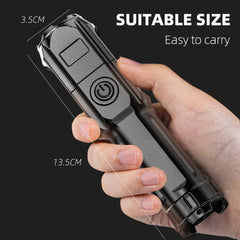 Portable Rechargeable Flashlight