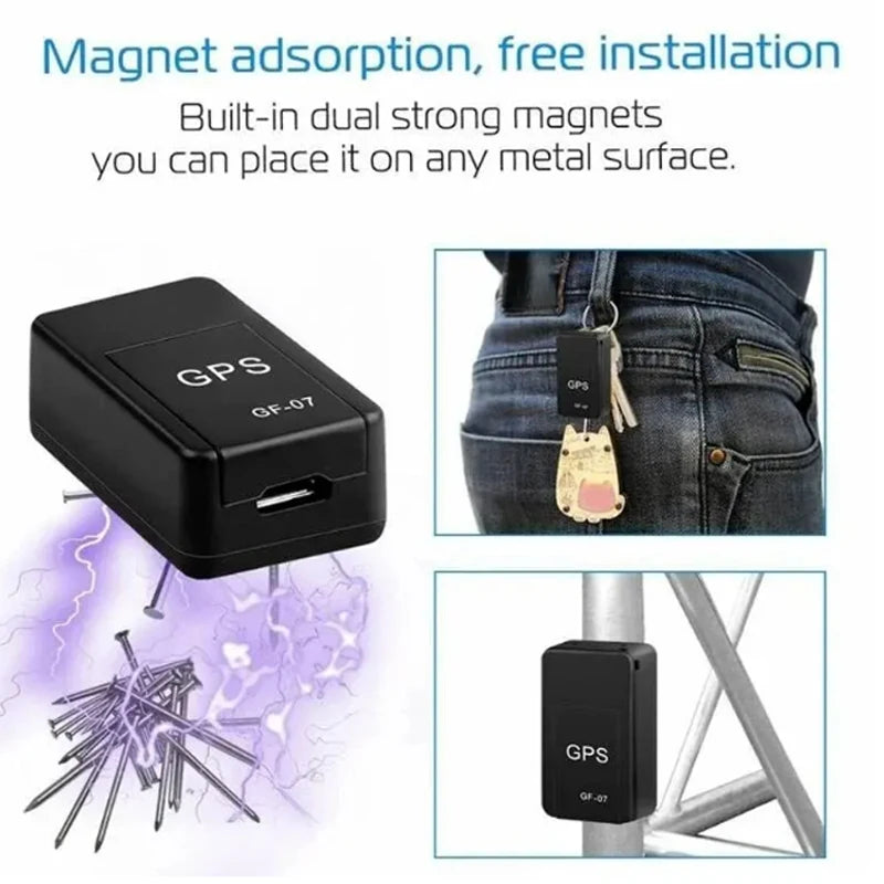 Mini Portable Magnetic GPS Tracker