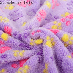 Soft Flannel Fleece Pet Mat