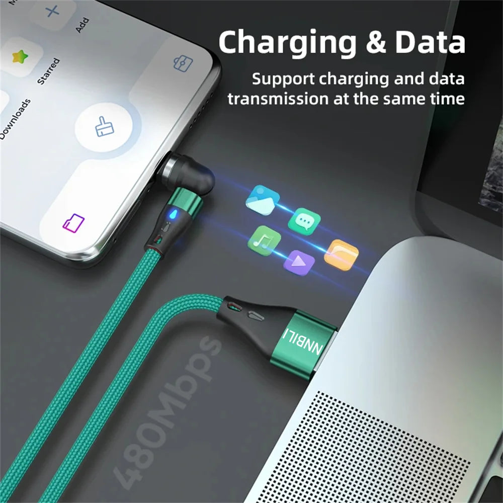 60W Fast Charging Magnetic Cable