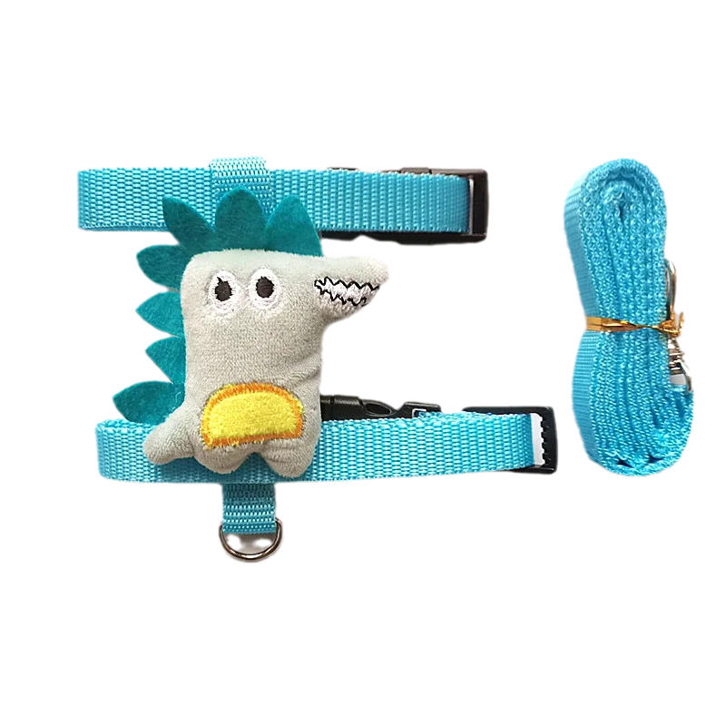 Cartoon Rabbit Harness and Leash Set