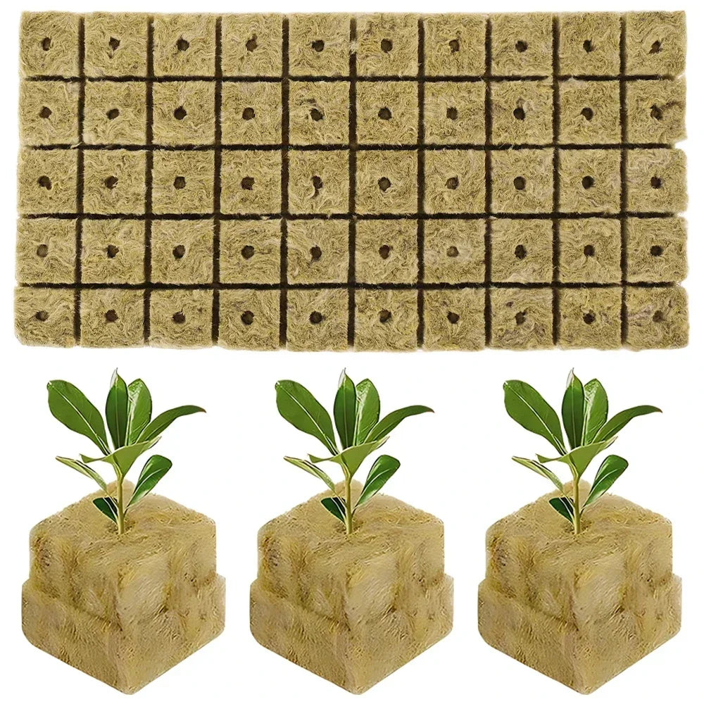 Stonewool Hydroponic Grow Media Cubes