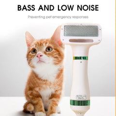 Pet Hair Dryer with Slicker Brush