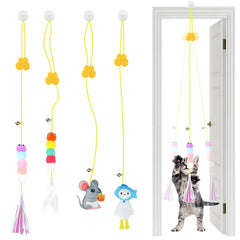 Hanging Door Rope Teasing Cat Toy