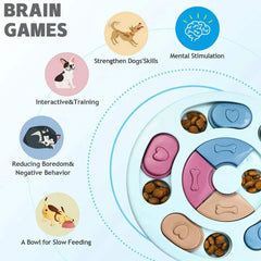 Pet Slow Food Feeding Puzzle Toy