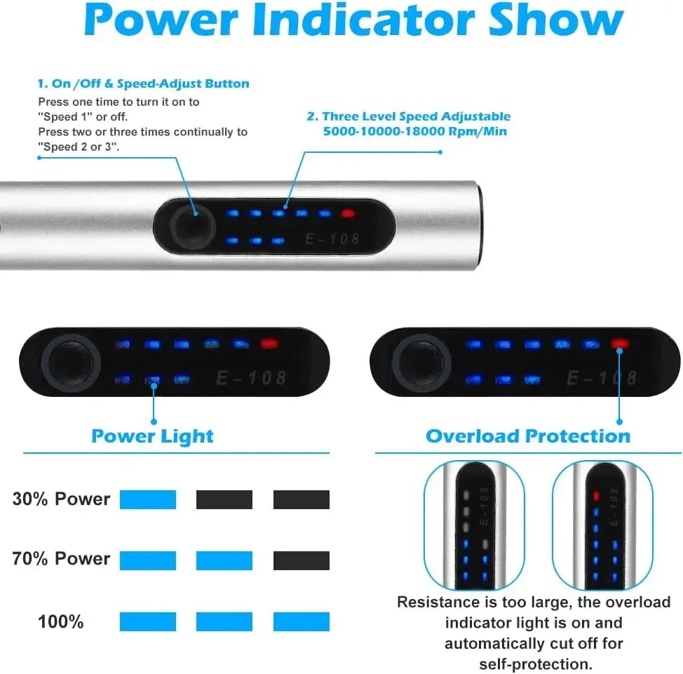 مجموعة أدوات دوارة لاسلكية USB