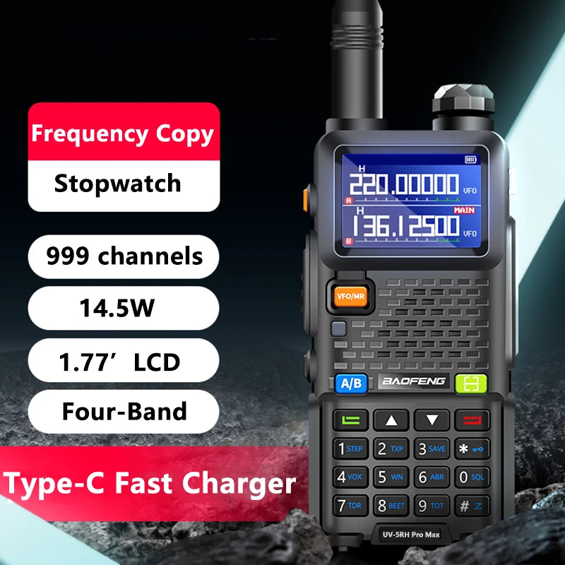 UV-5RH Pro Max Walkie-Talkie