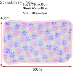 Soft Flannel Fleece Pet Mat