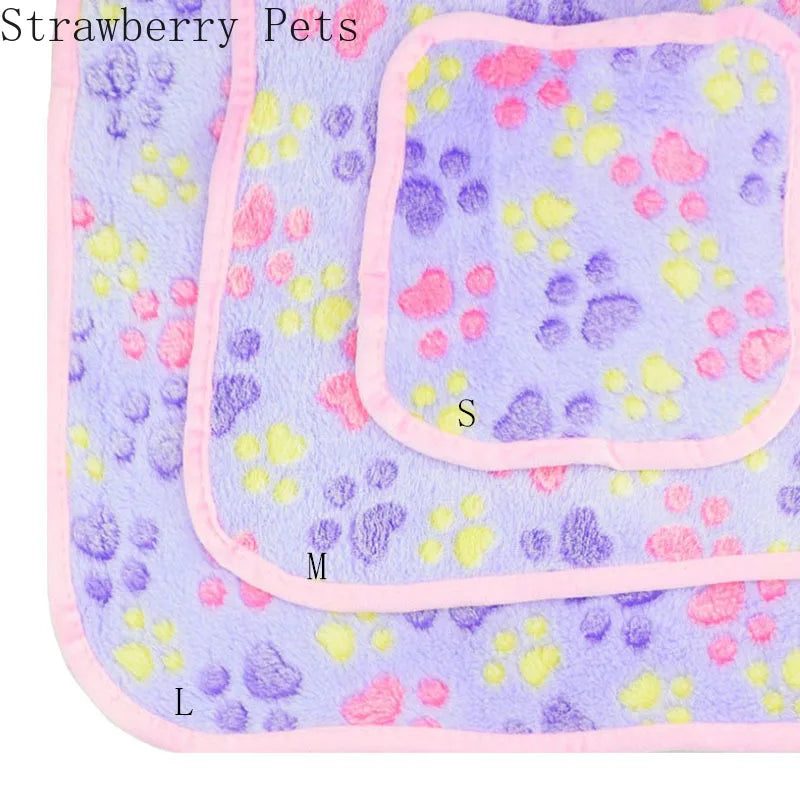 Soft Flannel Fleece Pet Mat