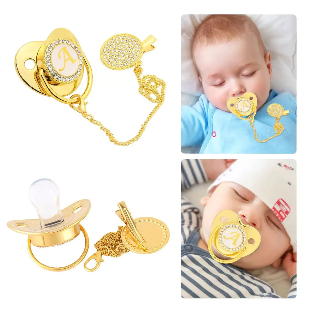 Baby Initial Pacifier