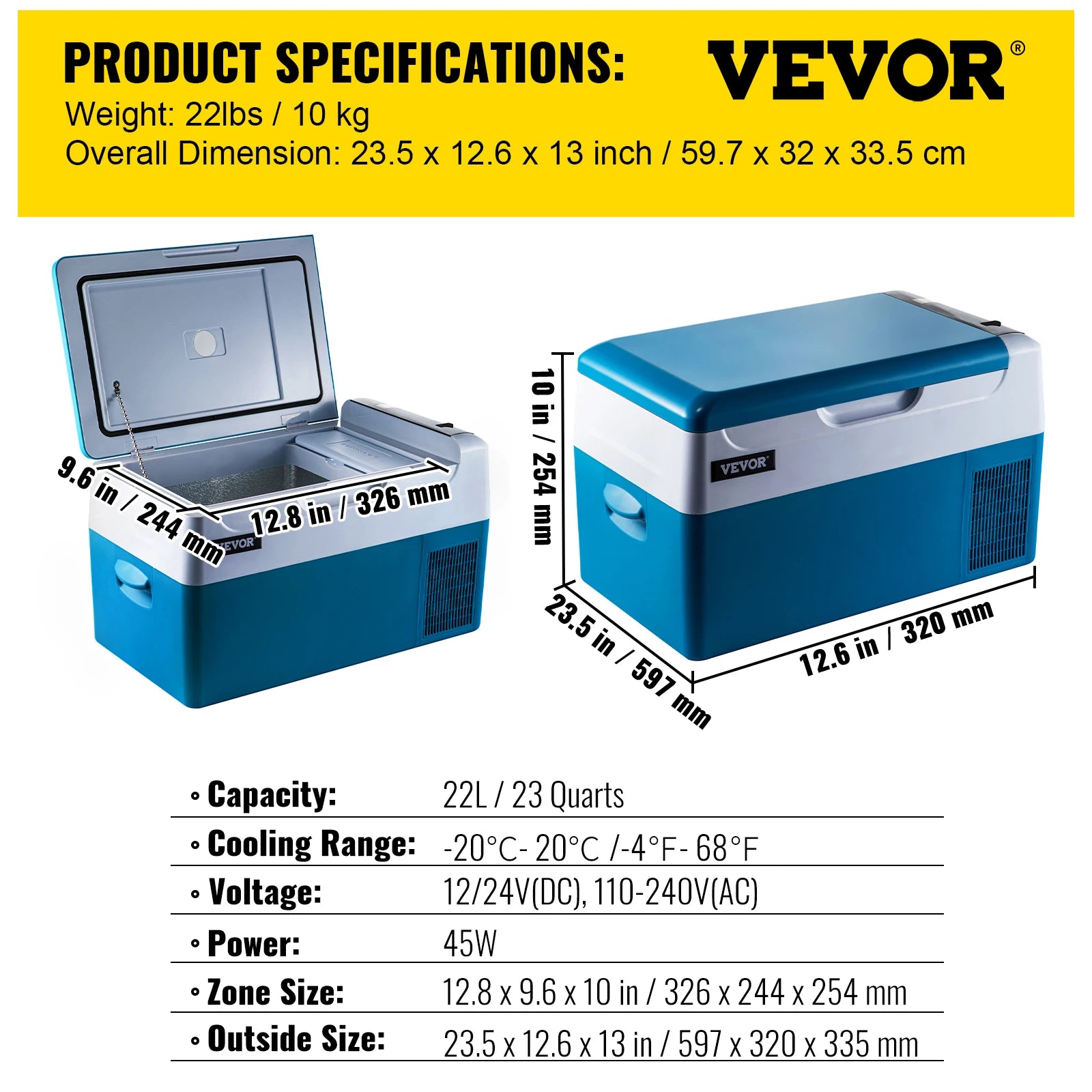 Mini Fridge for Camping