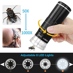 Wireless Digital Microscope with Flexible Stand