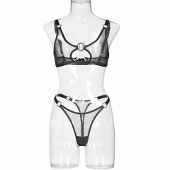 See-Through Mesh Sexy Lingerie Set sitodo