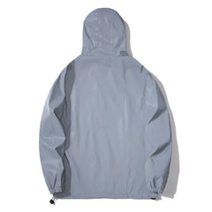 Men's Reflective Hooded Jacket