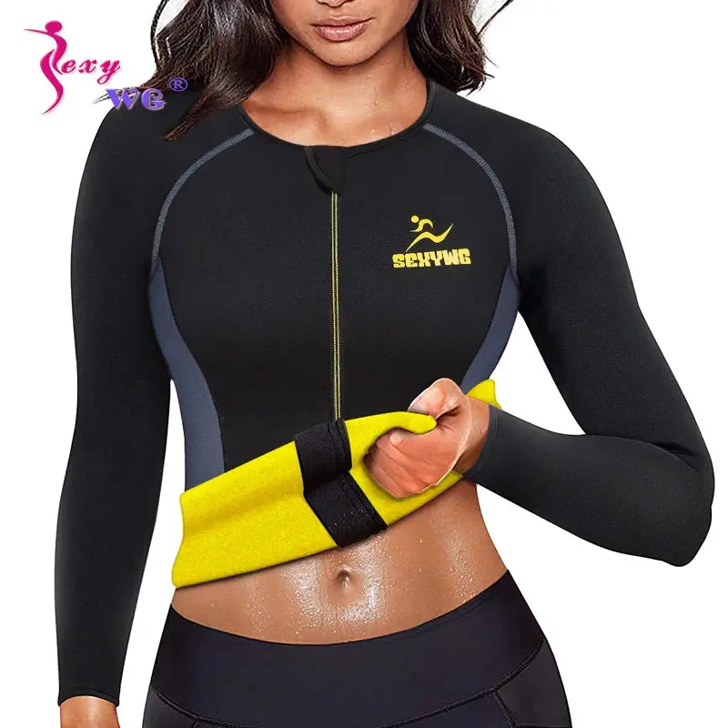 Slimming Body Shaper Sauna Jacket - Sitodo