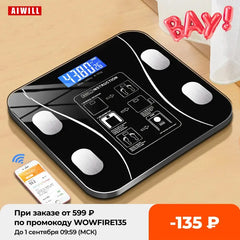 Smart Body Fat Wireless Weight Scale sitodo