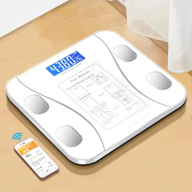 Smart Body Fat Wireless Weight Scale sitodo