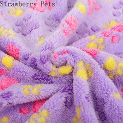 Soft Flannel Fleece Pet Mat sitodo