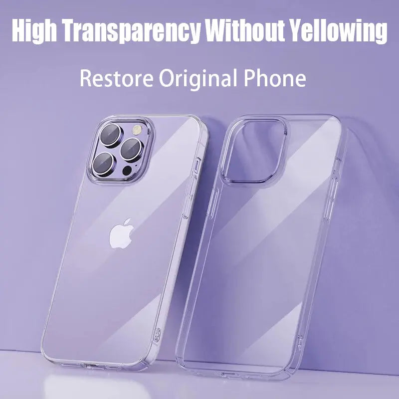 Soft TPU Silicone Transparent iPhone Case - Sitodo