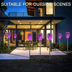 Solar Flame Outdoor Lawn Lights - Sitodo