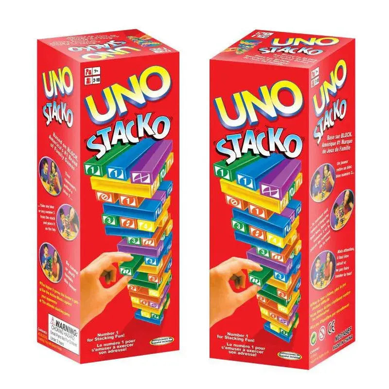 Stacko UNO Card Board Game sitodo