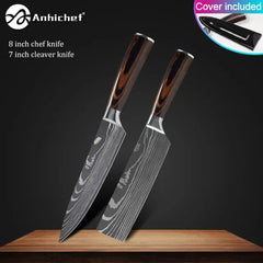 Stainless Steel Kitchen Knives Set sitodo