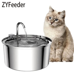 Stainless Steel Pet Automatic Water Fountain sitodo