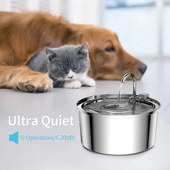 Stainless Steel Pet Automatic Water Fountain sitodo