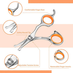 Stainless Steel Pet Hair Cutting Scissor sitodo