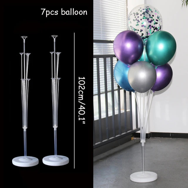 Table Balloon Arch Set Balloon Column Stand