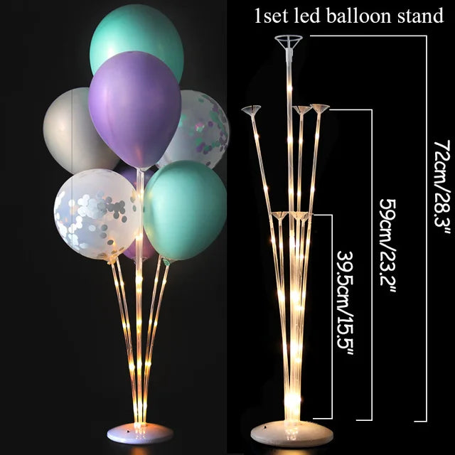 Table Balloon Arch Set Balloon Column Stand