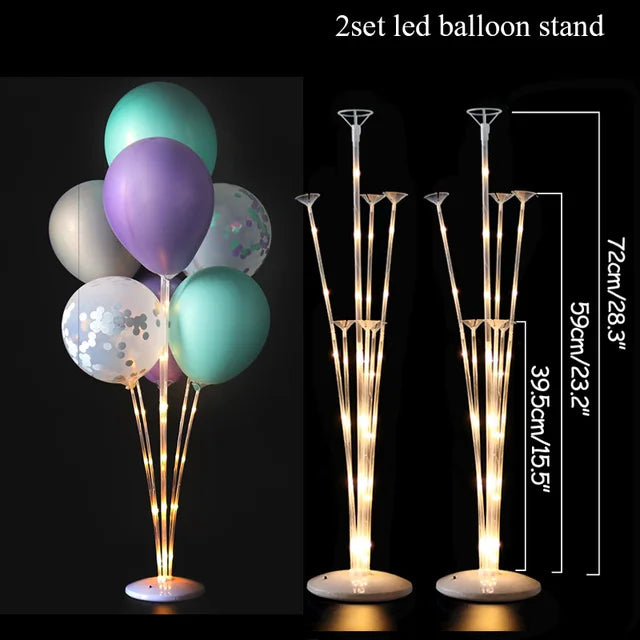 Table Balloon Arch Set Balloon Column Stand