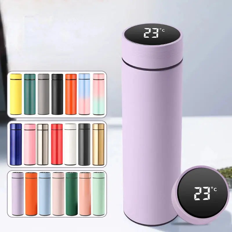 Temperature Display Insulated Vacuum Flask sitodo