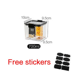 Transparent Food Storage Containers sitodo