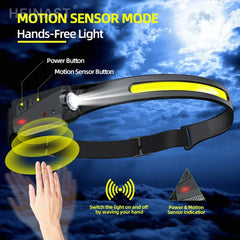 USB Rechargeable LED Sensor Headlamp - Sitodo