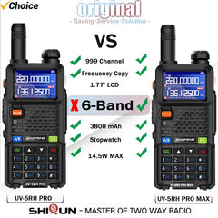 UV-5RH Pro Max Walkie-Talkie - Sitodo