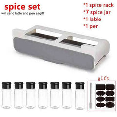 Under-Shelf Spice Organizer sitodo