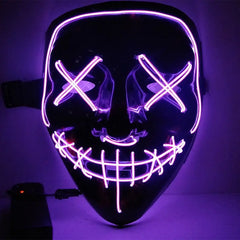 VIP Halloween Mask LED Purge Masks sitodo